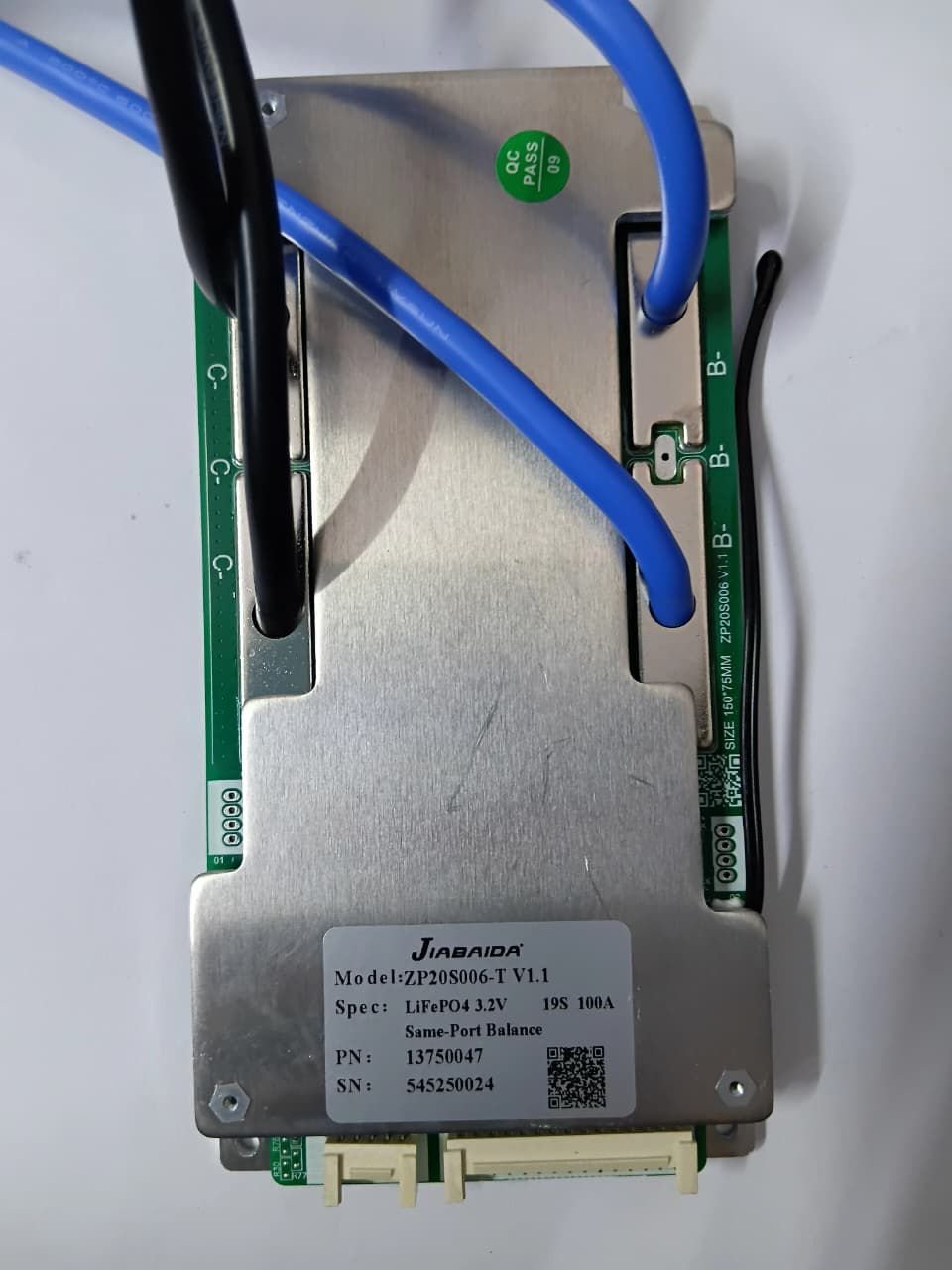 BMS LFP 19S 100A JBD